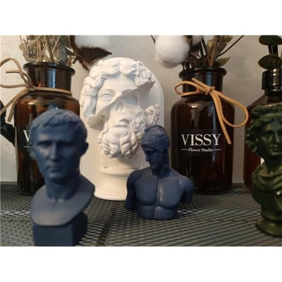 Zeus Statue, Greek God Statues, Mythology, Office Bookshelf Coffee Table Decor - Picture 6 of 7